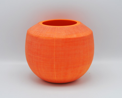 O4HOME + Vaas met uitsnede, feloranje